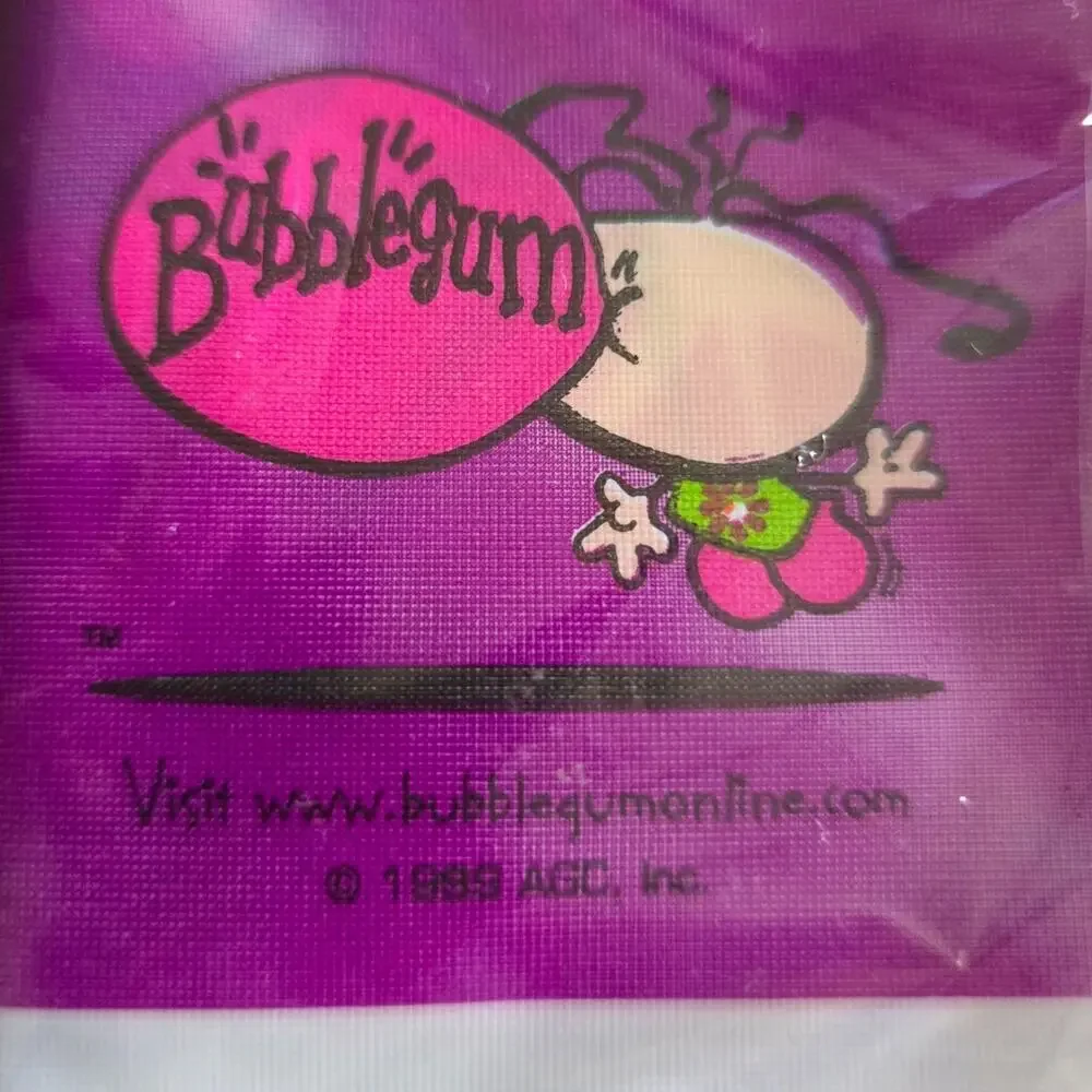 VTG Bubblegum Crew Plastic Tablecloth 90s American Greetings Party Supplies